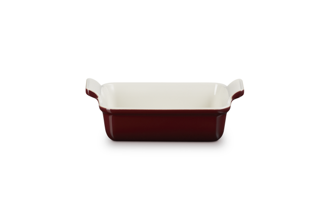 Stoneware Heritage Rectangular DishGarnet image number 1